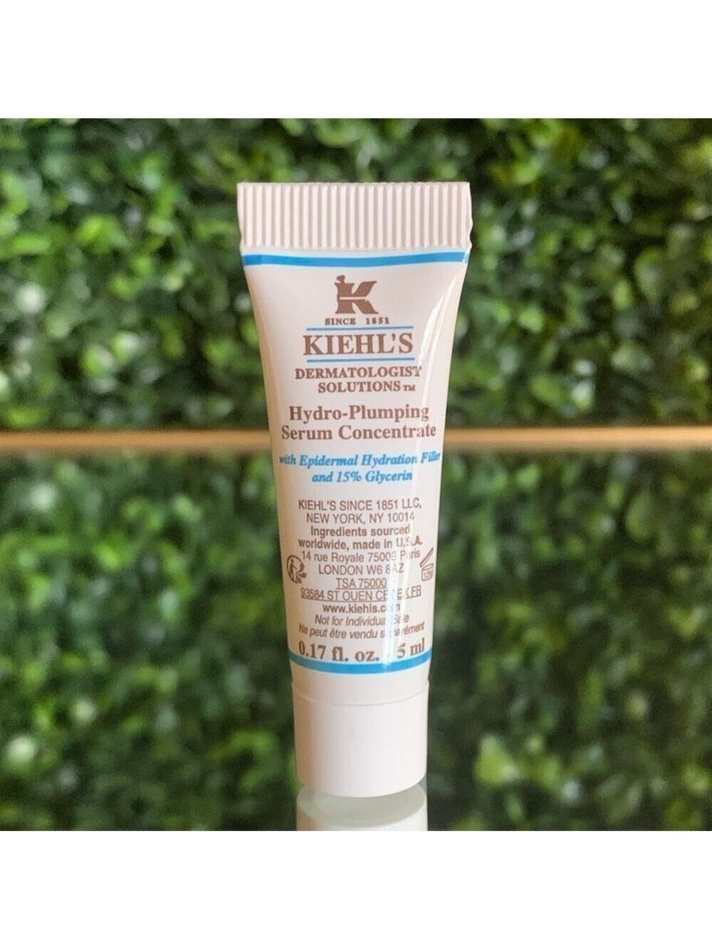 Kiehl's Hydro-Plumping Hydrating Serum Concentrate | NEW | Mini 5mL Travel